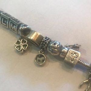 Pandora charm bracelet- will split up beads